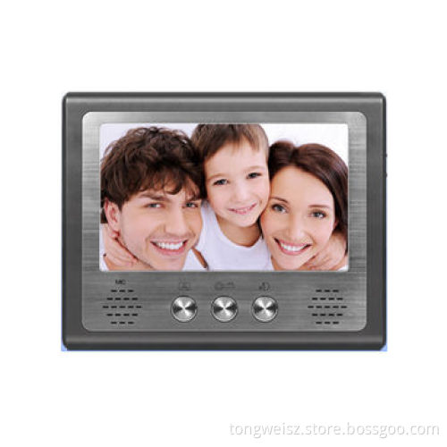 Wired Video Doorphone with 1024*600 Resolution, Unlimited Time SurveillanceNew